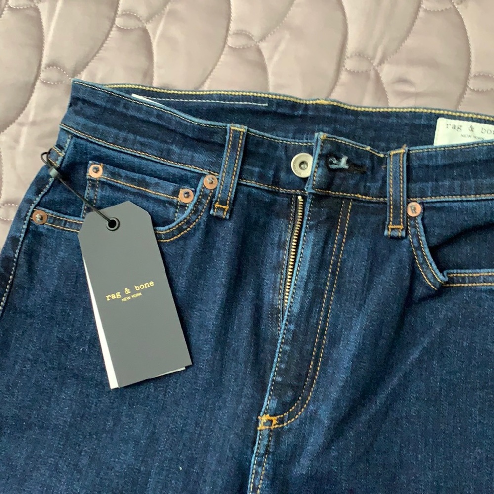 NWT Rag and Bone Nina  high rise skinny jeans